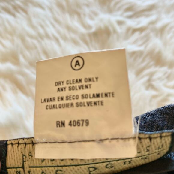 Harvé Benard Black Wool Herringbone Pencil Skirt 12 - Picture 6 of 9